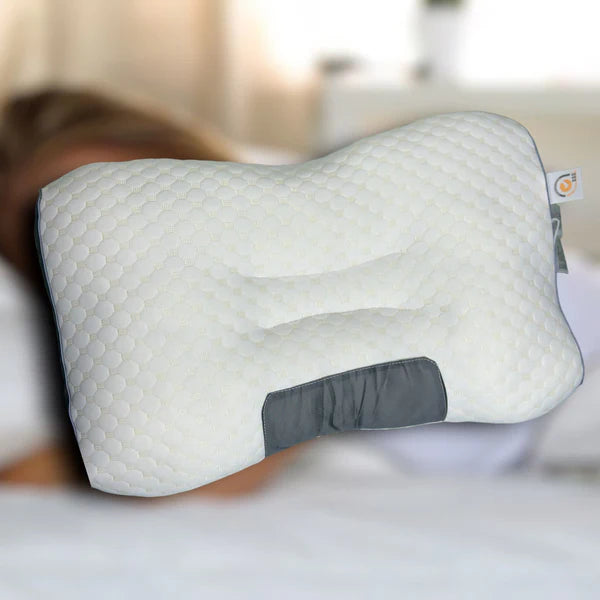 🌟 Almohada Cervical Viscoelástica – El Secreto para un Sueño Profundo y Sin Dolor 🌟