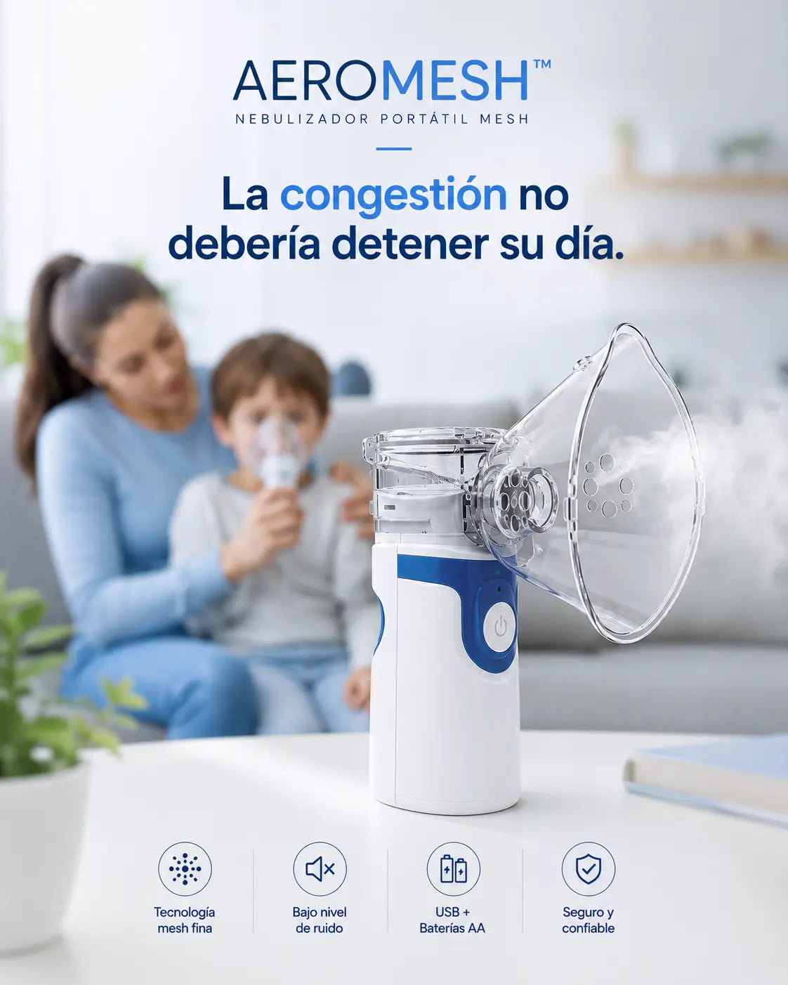 🍃NEBULIZADOR PORTATIL I AEROMESH™
