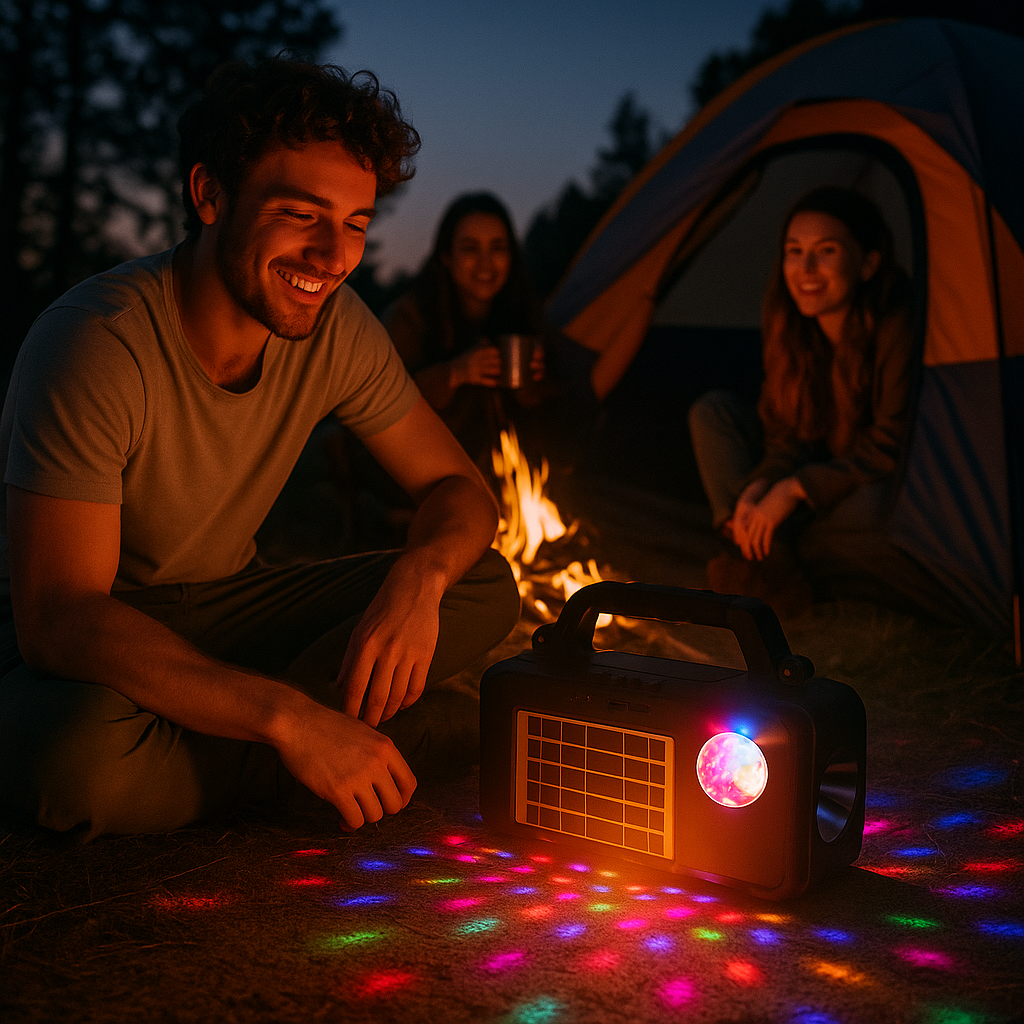 🔥RADIO FM/BLUETOOTH/USB TODO EN 1 CON CARGA SOLAR