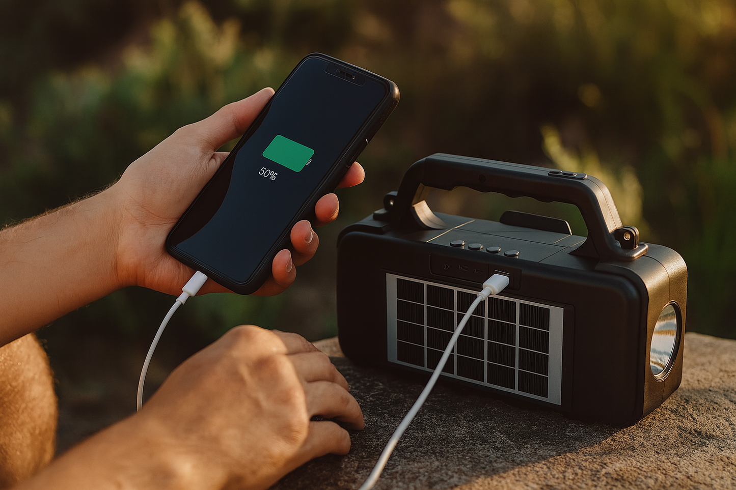 🔥RADIO FM/BLUETOOTH/USB TODO EN 1 CON CARGA SOLAR