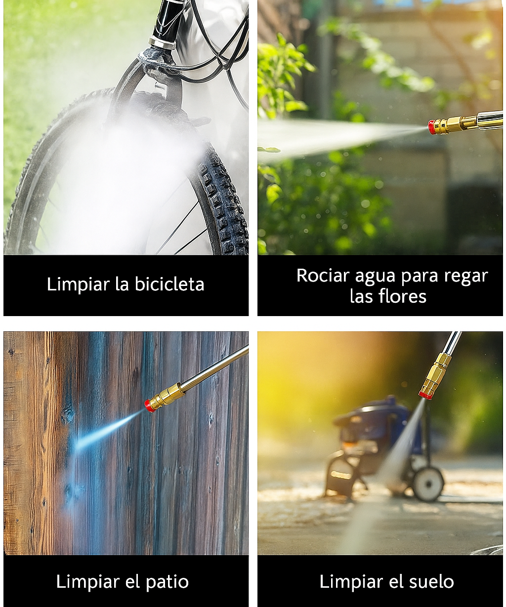 🌀HIDROLAVADORA DOBLE BATERIA