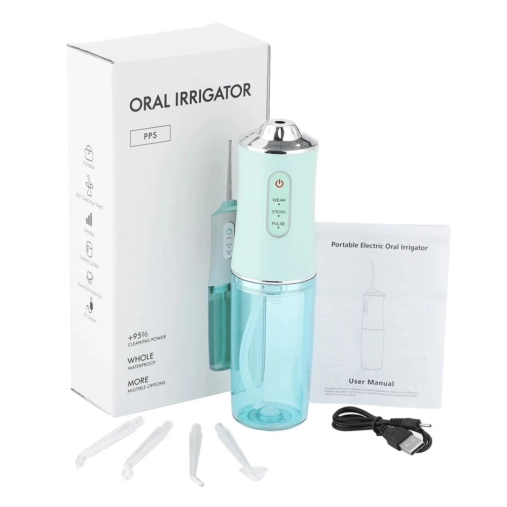 🌀IRRIGADOR BUCAL (4 CABEZAS) I AQUA-SMILE®️