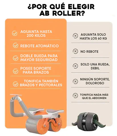 ⚡RODILLO ABDOMINAL I AB ROLLER