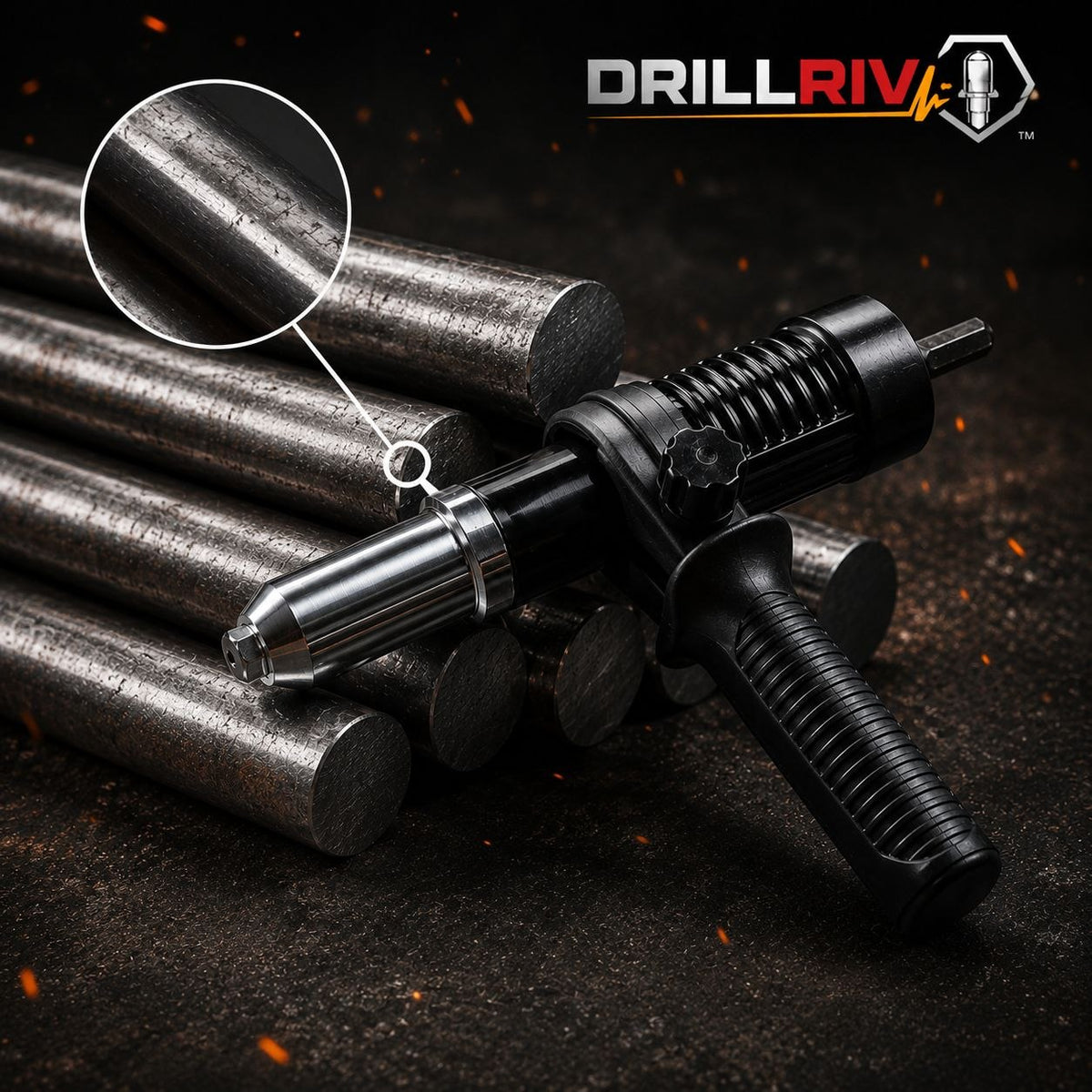 ADAPTADOR REMACHADORA PARA TALADRO I DRILLRIV™