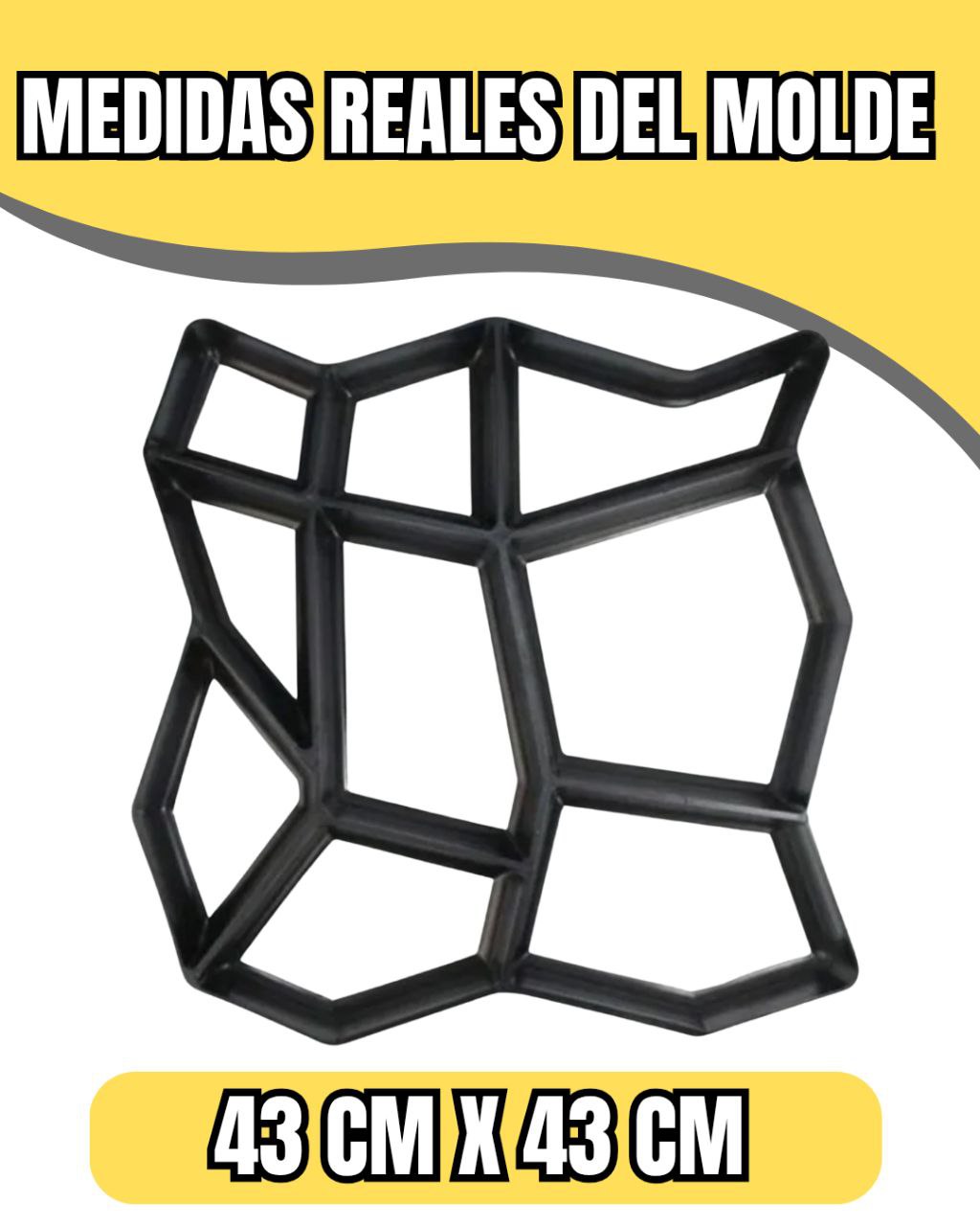 ✅MOLDE PROFESIONAL PARA PISOS - PAVI-FACIL