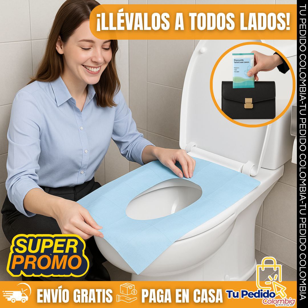 🌀Funda de protección desechable para inodoro - CLEAN SIT