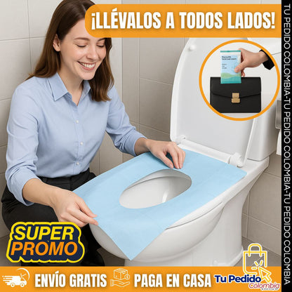 🌀Funda de protección desechable para inodoro - CLEAN SIT