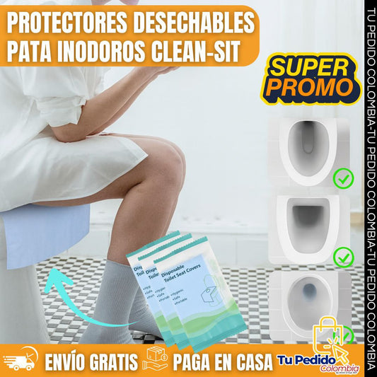 🌀Funda de protección desechable para inodoro - CLEAN SIT