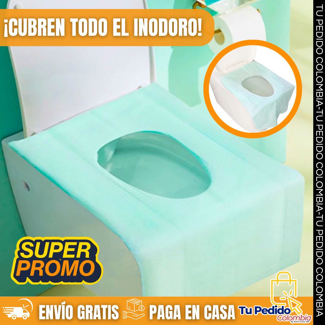 🌀Funda de protección desechable para inodoro - CLEAN SIT