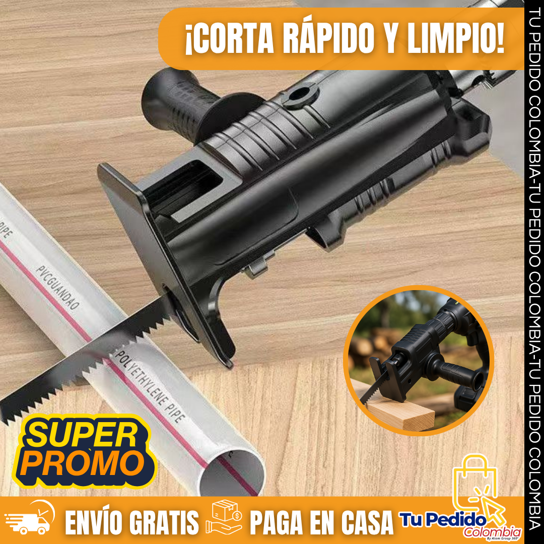 🪚Adapatador sierra universal para taladro / DrillCut Pro
