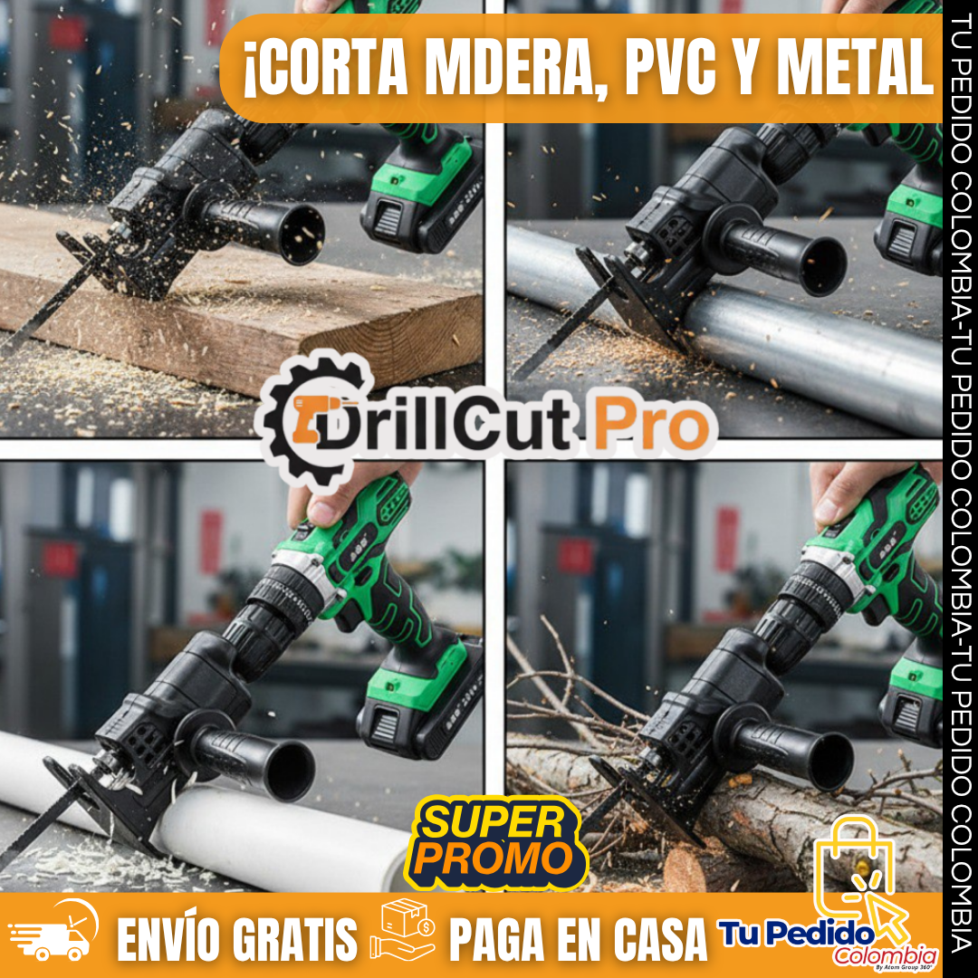 🪚Adapatador sierra universal para taladro / DrillCut Pro