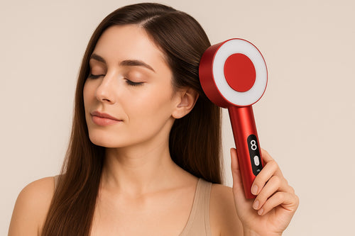 💎CEPILLO MASAJEADOR CAPILAR LED