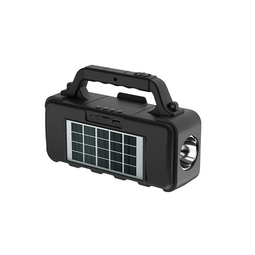 🔥RADIO FM/BLUETOOTH/USB TODO EN 1 CON CARGA SOLAR