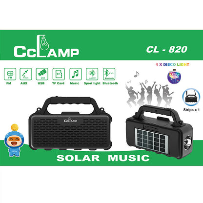 🔥RADIO FM/BLUETOOTH/USB TODO EN 1 CON CARGA SOLAR